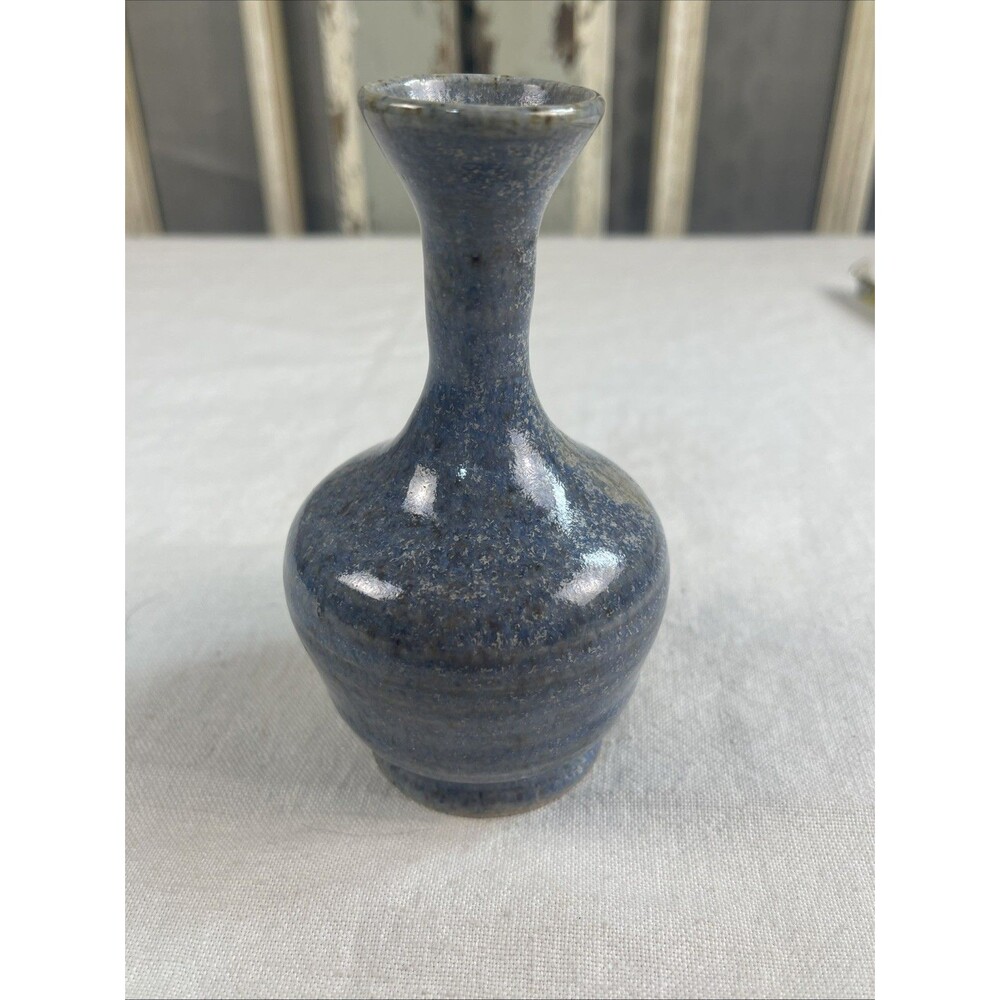Pigeon Forge Pottery 5" Bud Vase signed E. Ownby - Picture 3 of 7